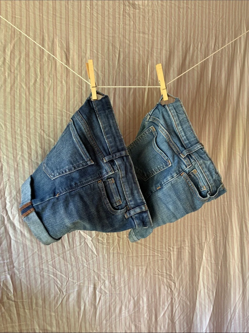 GAP/Old Navy Kids Denim Shorts - Light and Dark Blue Washes. 2 pair
